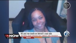 Woman killed in hit and run in Detroit