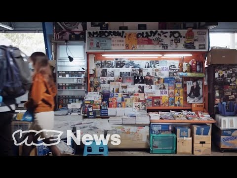 News Stands in Hong Kong Are Quickly Disappearing