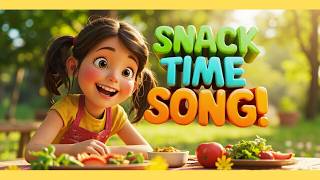 Snack Time Song for Kids 🍎 | Healthy Eating & Classroom Routine Song