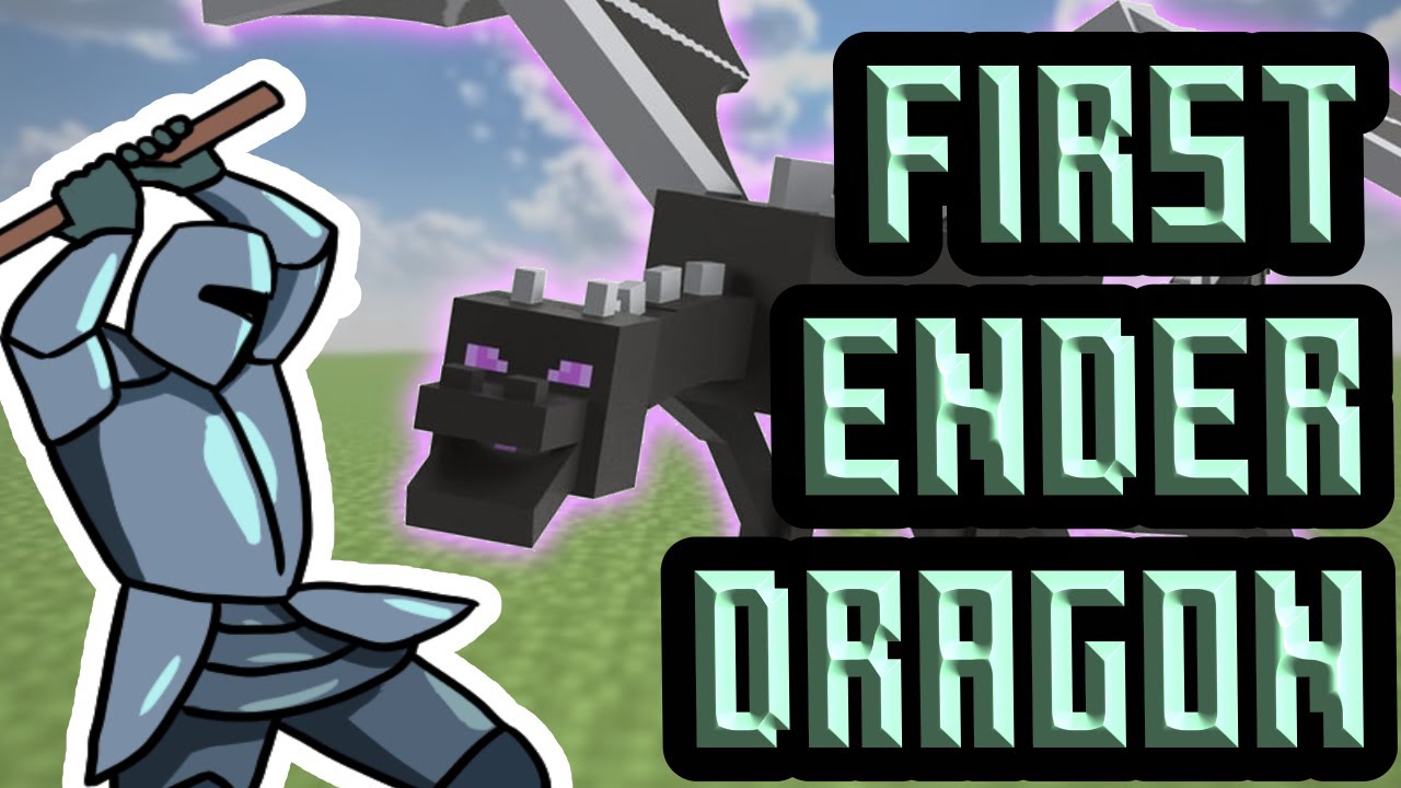 Servers First Ender Dragon Fight ~ Minecraft Members Server - YouTube