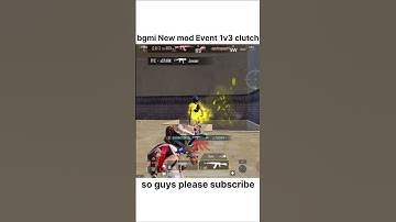 how to 1v3 clutch in bgmi New mod#shorts #viral #trending #youtubeshorts
