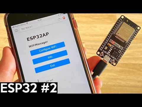 Tout savoir sur le WiFi avec l'ESP32 (avec et sans WiFiManager) [ESP32 #2]