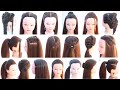 19 latest hairstyle for open hair | ponytail hairstyle | puff hairstyle | wedding hairstyle