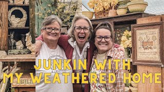 Gypsy Junkers Sale + Junkin with My Weathered Home/ Gorgeous Booth Inspo