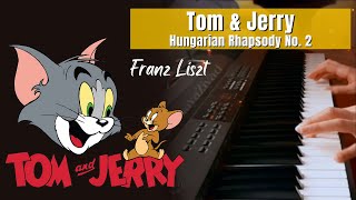 Tom & Jerry - Hungarian Rhapsody No. 2 - Piano cover |   عزف بيانو- توم وجيري