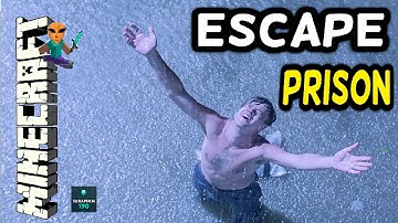 Minecraft PS4 - PRISON ESCAPE ( TUTORIAL ) just like Shawshank Redemption!!! PS3 XBOX Ep 565