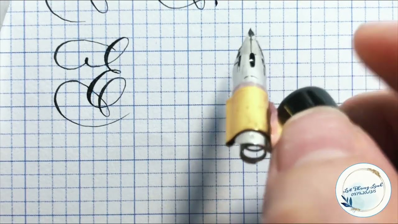 Tự luyện chữ sáng tạo cơ bản dễ dàng - Bài 2B - Luyện chữ đẹp Phong Linh