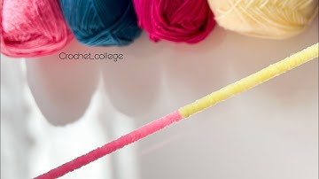 How to Join 2 Yarns with an Invisible Knot for Chenille, Plush, and Velvet Blanket Yarn 🧶❤️