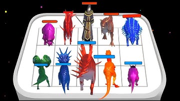 Merge Master Dinosaur Fusion - Merge Simulator Battles (Part - 05) AU