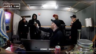 KENNY BEATS & MAXO KREAM FREESTYLE | The Cave: Episode 8