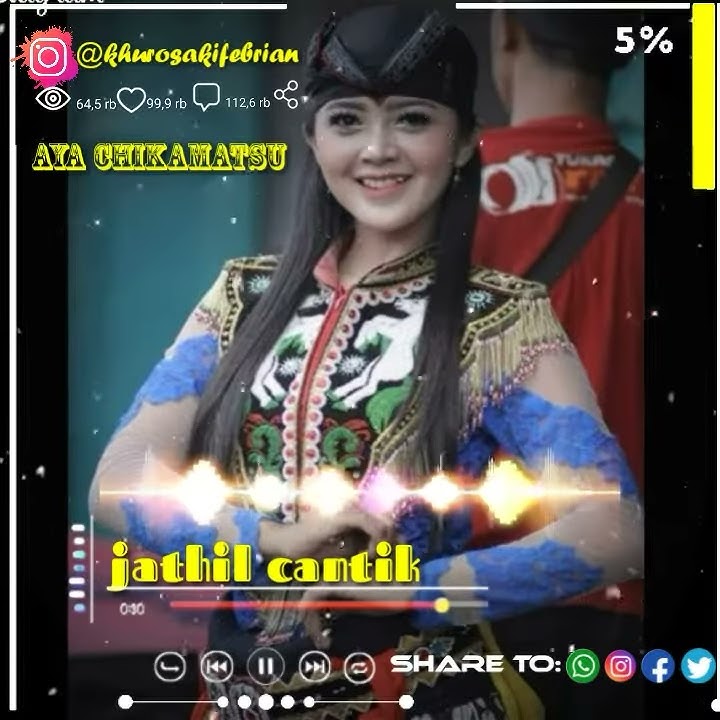 Viral story' wa 30 detik jathil cantik Aya chikamatzhu