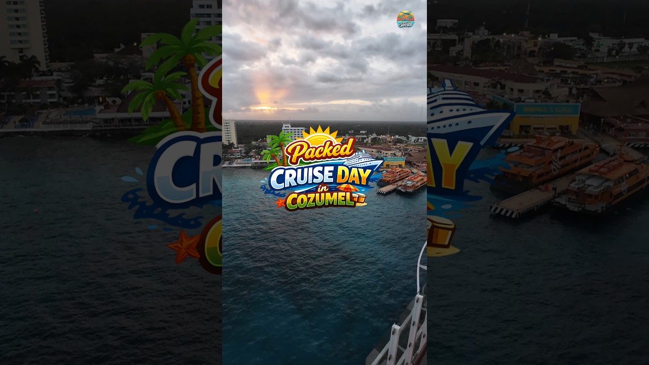 Packed Cruise Day in Cozumel