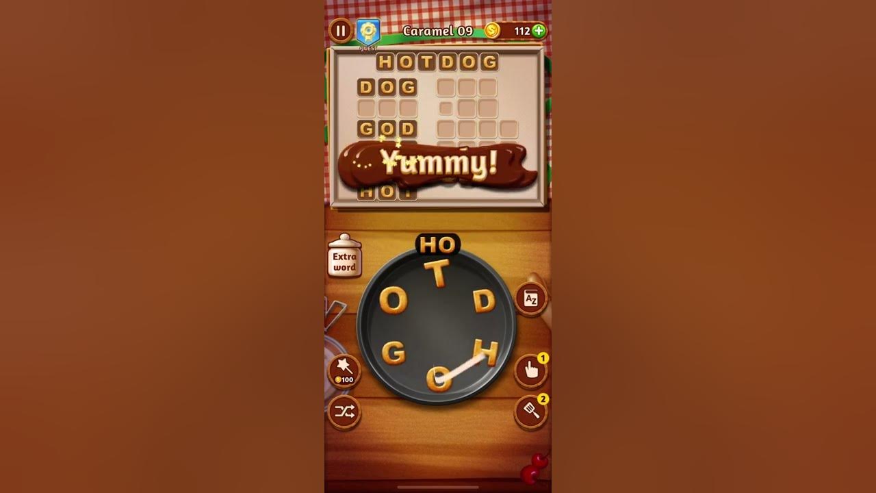 Word Cookies Caramel 9 YouTube