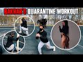 BAKHAR NABIEVA DOING WHATEVER IT TAKES TO MAINTAIN HER LEGS SIZE | BACKYARD LEG WORKOUT