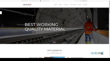 Buildex a Construction Company HTML Template        | Free Template
