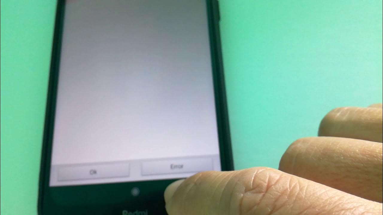 xiaomi redmi note 8T proximity sensor calibration fail YouTube