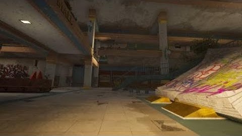 Session: Skate Sim Abandoned Mall Book Frontside Flip