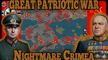 CRIMEA NIGHTMARE DIFFICULTY! ( Soviet Generals Only ) Great Patriotic War
