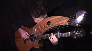 Game of Thrones Main Theme   Harp Guitar Cover   Jamie Dupuis