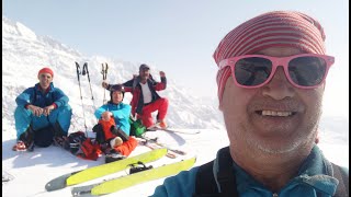 Лыжный тур в Конгур Тепа, Ski tour 2 Brown hill, Күрөң-Дөбөгө лыжа тебүү туру- 21-01-2023