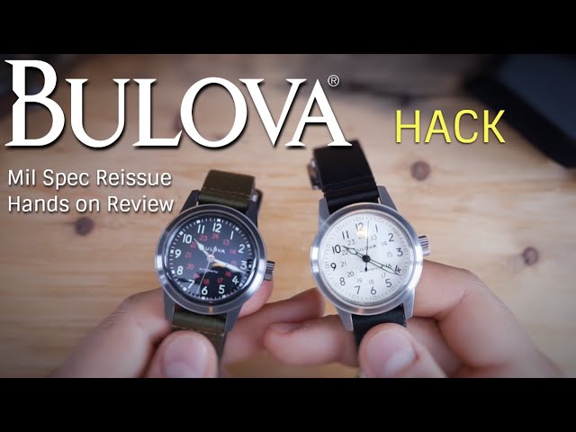 Bulova Classic Hack A-11 (96A282) - YouTube