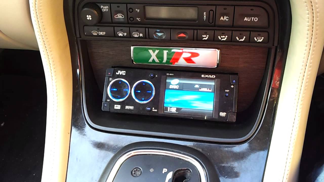Xjr Aftermarket Stereo Fitted