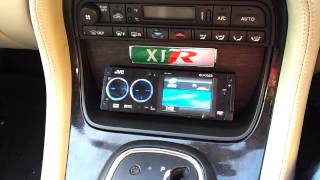 XJR Aftermarket Stereo Fitted