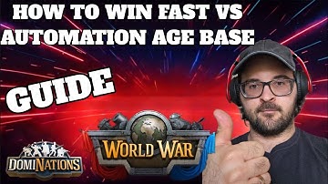 GUIDE How to win FAST vs lvl 430 Automation Age base (World War) Mortars, Artillery and Transports