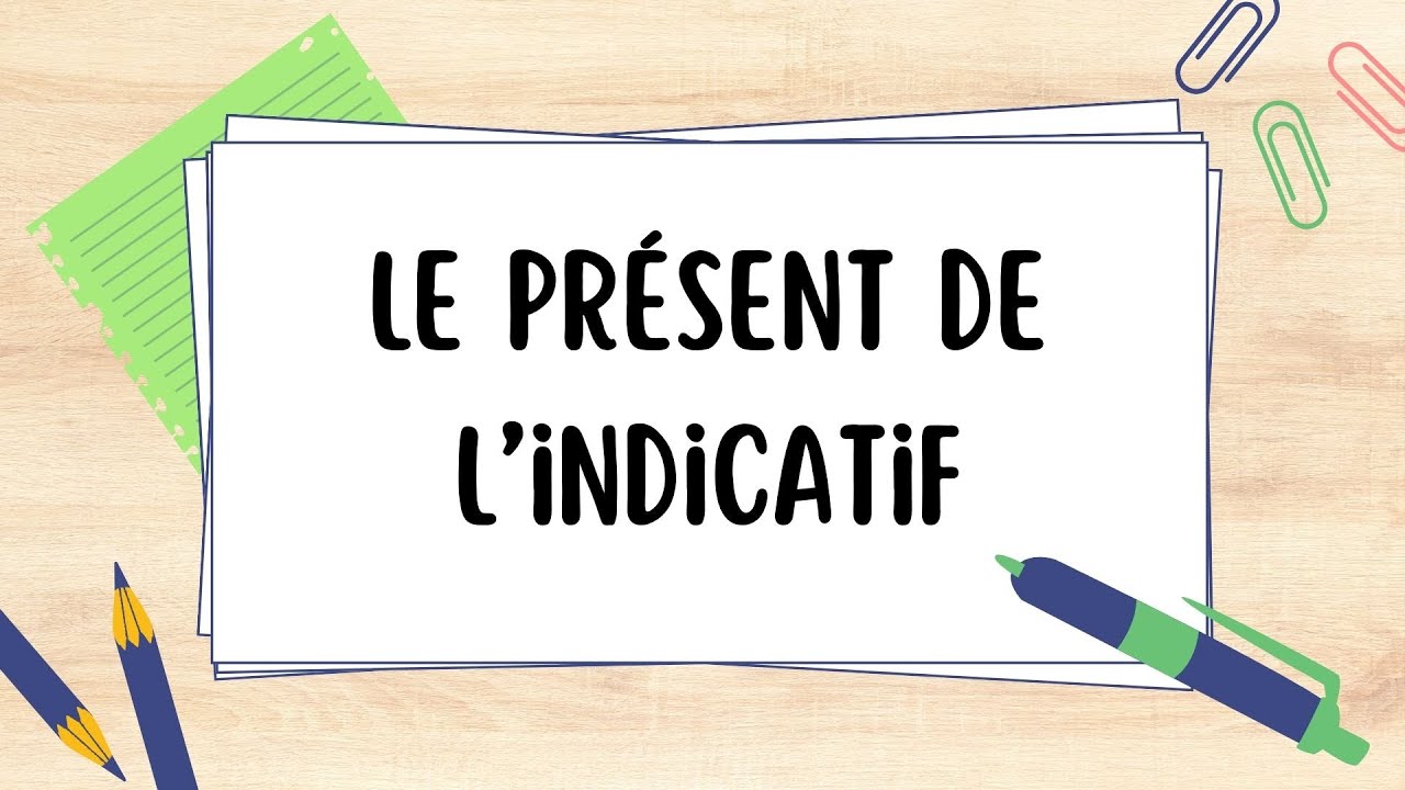 Le présent de l'indicatif #4ap AP #5AP #1AM #2AM  درس تصريف الافعال في الحاظر كامل بشرح مبسط