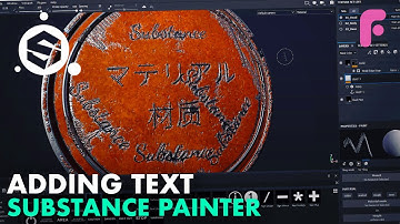 Adding Text in Substance Painter