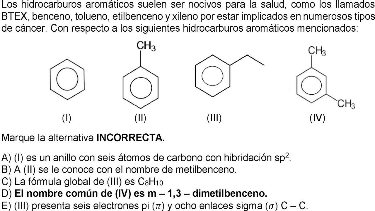 Compuestos Orgánicos Aromáticos el Benceno Explicaciones Básicas de Química Orgánica YouTube Compuestos Orgánicos Aromáticos el Benceno Explicaciones Básicas de Química Orgánica YouTube
