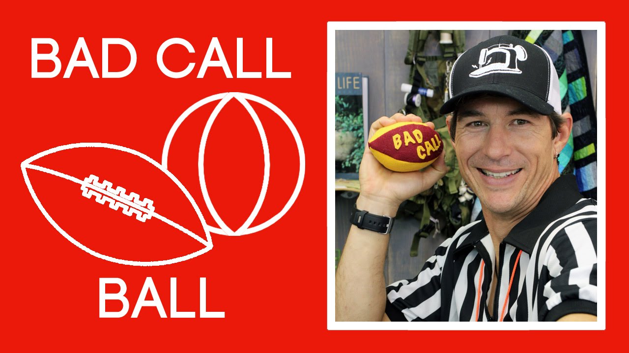 The "Bad Call Ball" - A Soft, Easy-to-Make Indoor Ball - YouTube