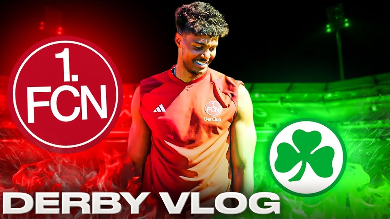 Nürnberg gegen Greuter Fürth⚽ | Stadionvlog Frankenderby🔥 | Niklas Wilson