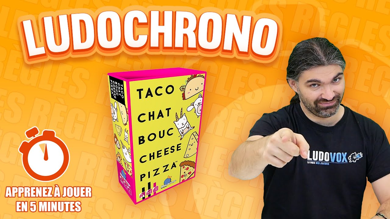 Taco Chat Bouc Cheese Pizza - Jeu de Cartes - Acheter sur