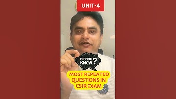 5 Most Repetitive Questions from Cell Signaling and Immunology  (Unit -4) in CSIR NET Exam | IFAS