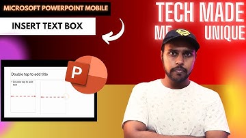How to Insert text box in Microsoft powerpoint mobile | insert text box on powerpoint mobile