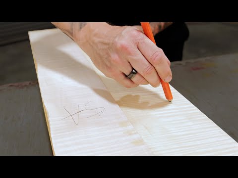 Grading Flamed Maple Necks - Kiesel Guitars