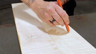 Grading Flamed Maple Necks - Kiesel Guitars