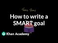 Learnstorm growth mindset how to write a smart goal