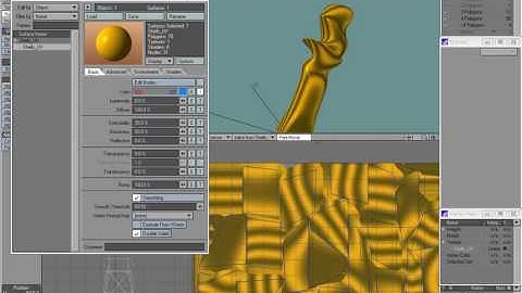 Lightwave UV map for 3D painting - Part2