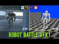 Cgi vfx short clip robot fight  after effects vfx tutorial  by captainsting