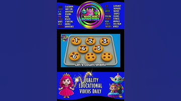 Count from 6 to 10 Challenge | PART 3 | Sound Effects | Magic Mini Monsters