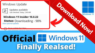 Microsoft Release Official Windows 11 | A step-by-step Guide How To Download And Install Windows 11