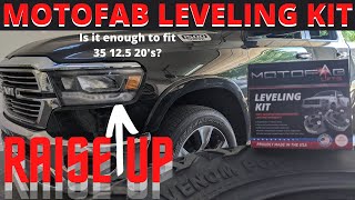 Moto Fab 2.5' Leveling kit for the 2019  Ram 1500