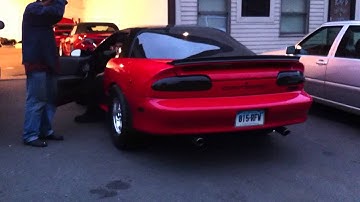 Idling Camaro Z28 Tsunami Cam and Boltons