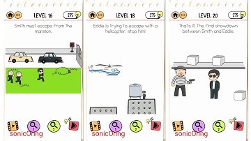 Brain Test 2 Agent Smith Level 16 17 18 19 20 Walkthrough