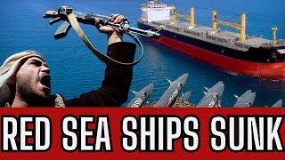SHOCKING RED SEA SINKINGS: Two Ships Destroyed in Houthis' Deadly Blockade!
