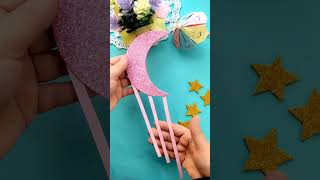 افكار لزينة رمضان. Ramadan decoration ideas. عمل زينة رمضان بورق الفوم.#shorts