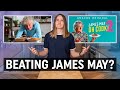 James May reacts to Lucy&#39;s cooking attempt