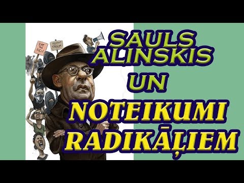 Sauls Alinskis un noteikumi radikāļiem